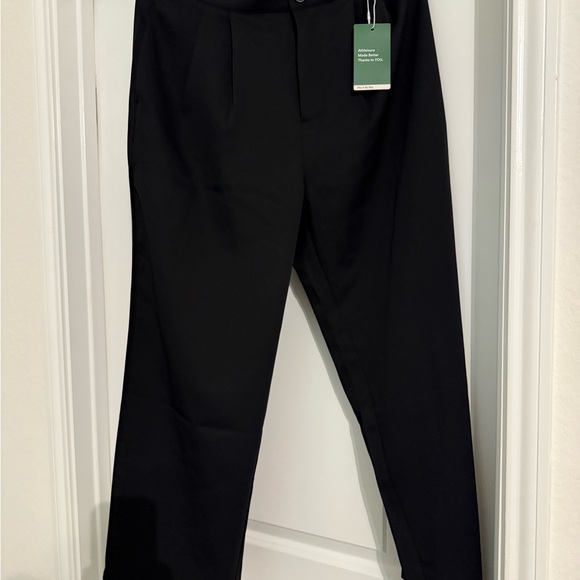 HALARA Charcoal Wide-Leg Pants - Picture 3 of 5
